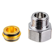 Вставка в коллектор М24x19 ВР на 1/2" НР FAR